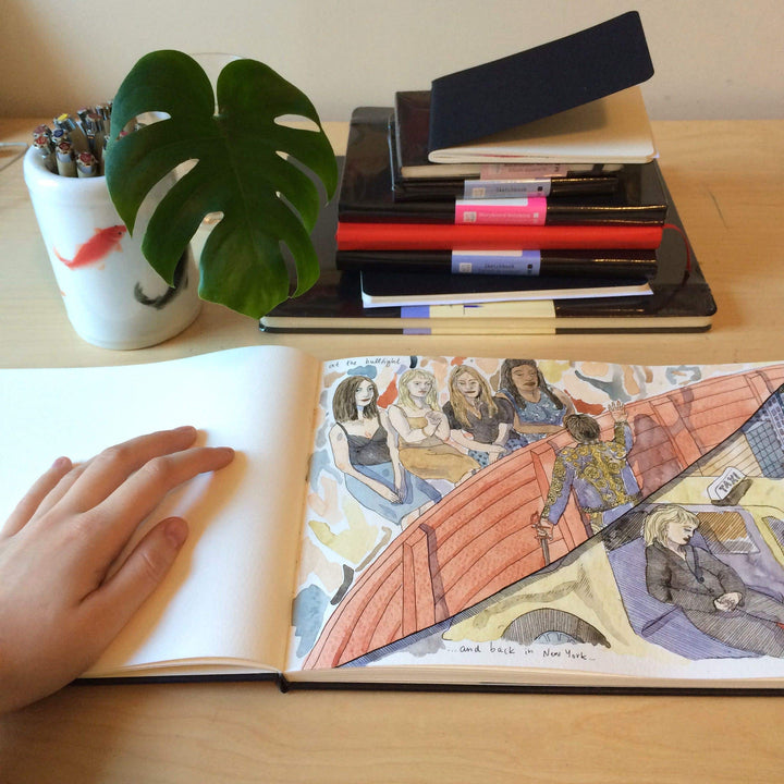 Moleskine Hard Cover Folio Watercolour Album