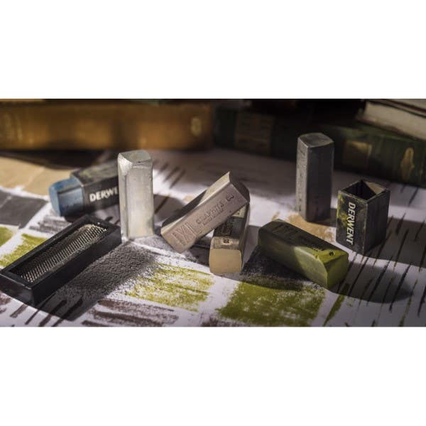 Derwent XL Tinted Graphite Tin 6
