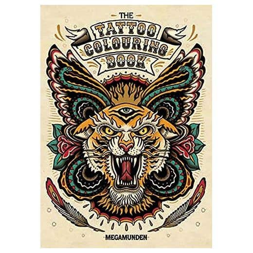 Tattoo Colouring Book