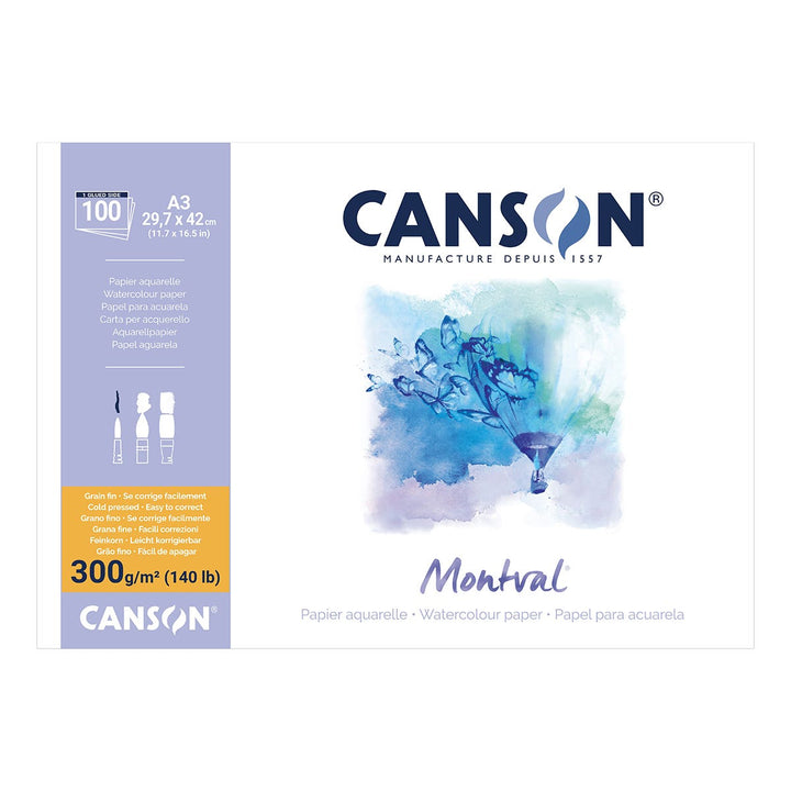Canson Montval Watercolour Mega Pad 300gsm