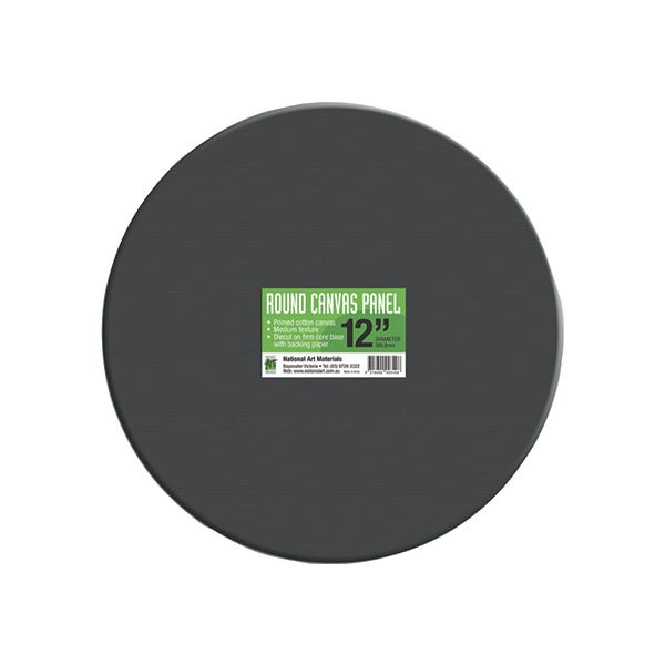 National Art Materials Round Canvas Panels
