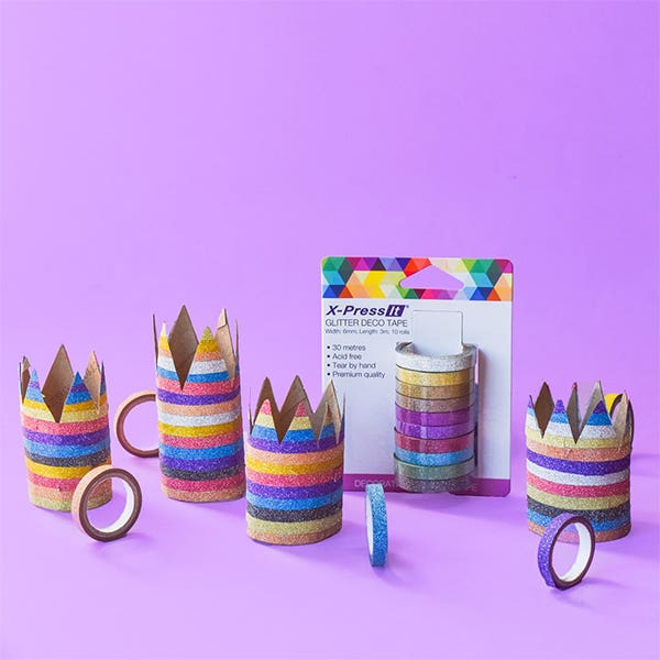 X-Press It Glitter Deco Tape Pack