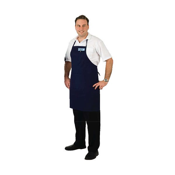 Cotton Drill Apron Navy