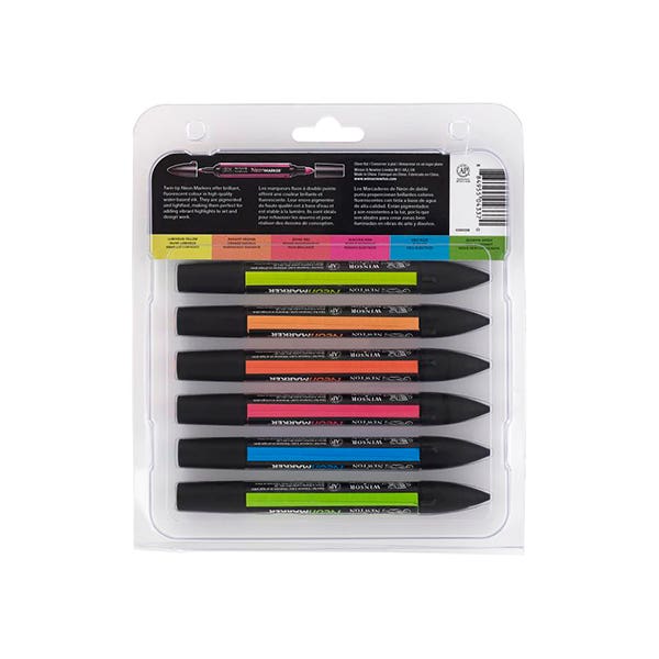Winsor & Newton Neon Marker Set