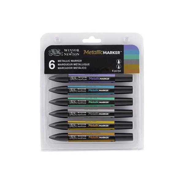 Winsor & Newton Metallic Markers Set