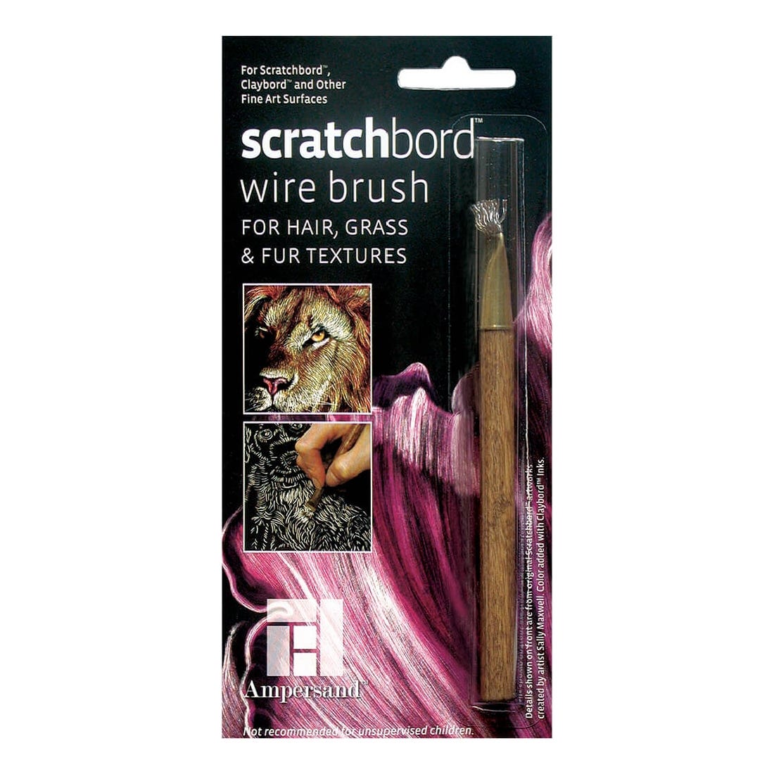 Ampersand Museum Series Scratchbord Wire Brush