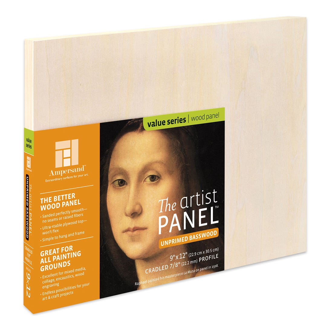 Ampersand Value Series Unprimed Basswood Cradles