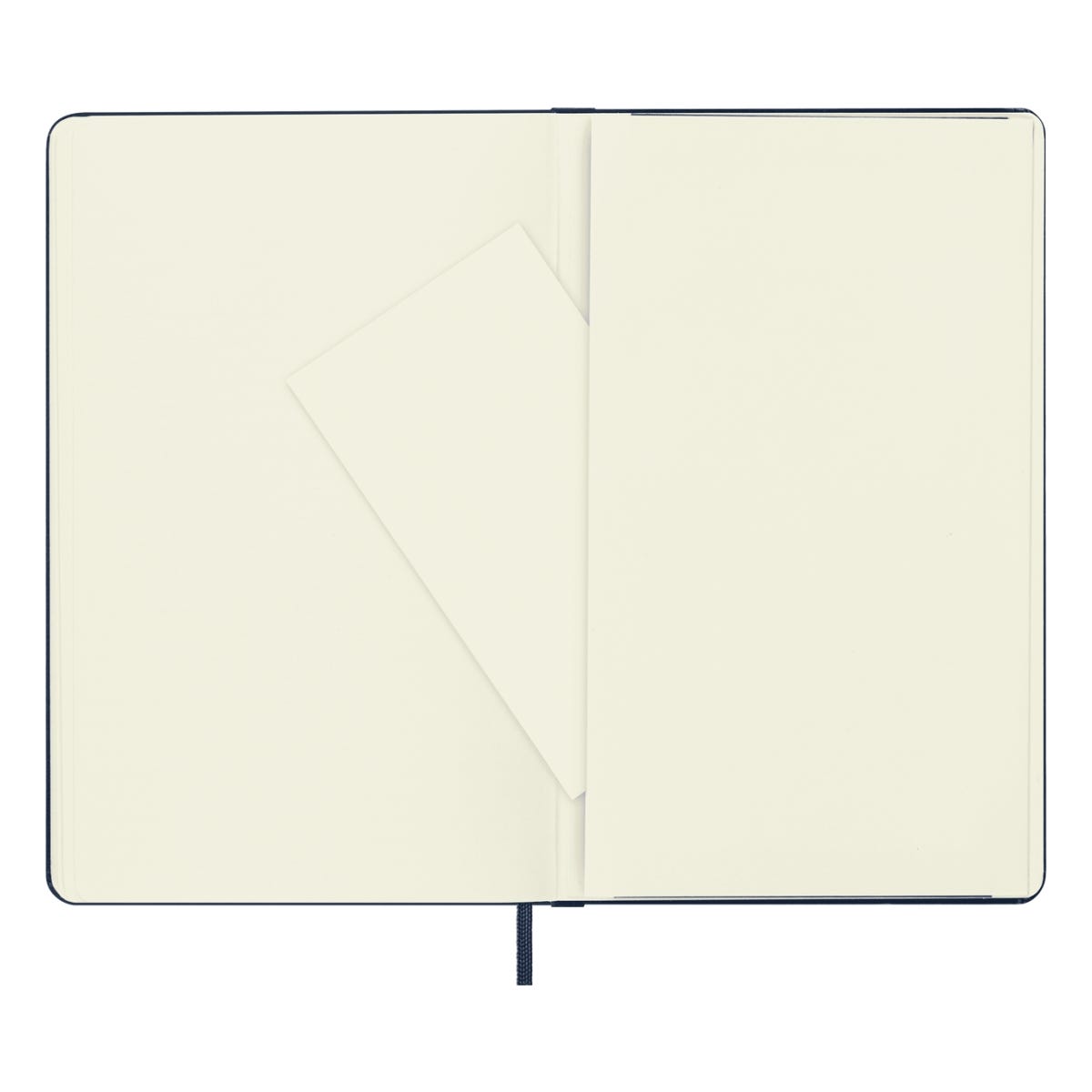 Moleskine Classic Hard Cover Blue Plain Notebook