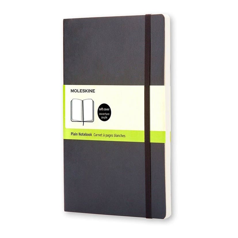 Moleskine Classic Soft Cover Plain Notebooks