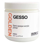 GOLDEN Acrylic Gesso Semi-Opaque