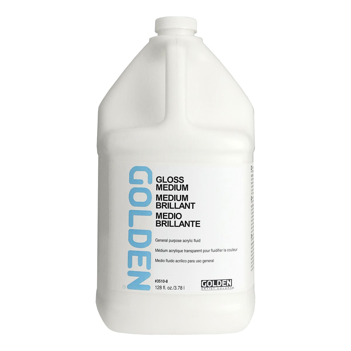 GOLDEN Acrylic Polymer Medium Gloss Medium 3.78L