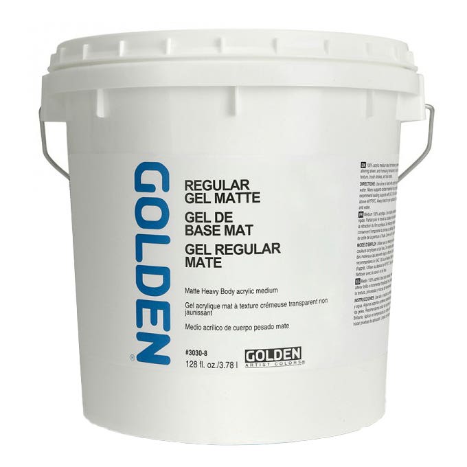 GOLDEN Acrylic Regular Gel Mediums