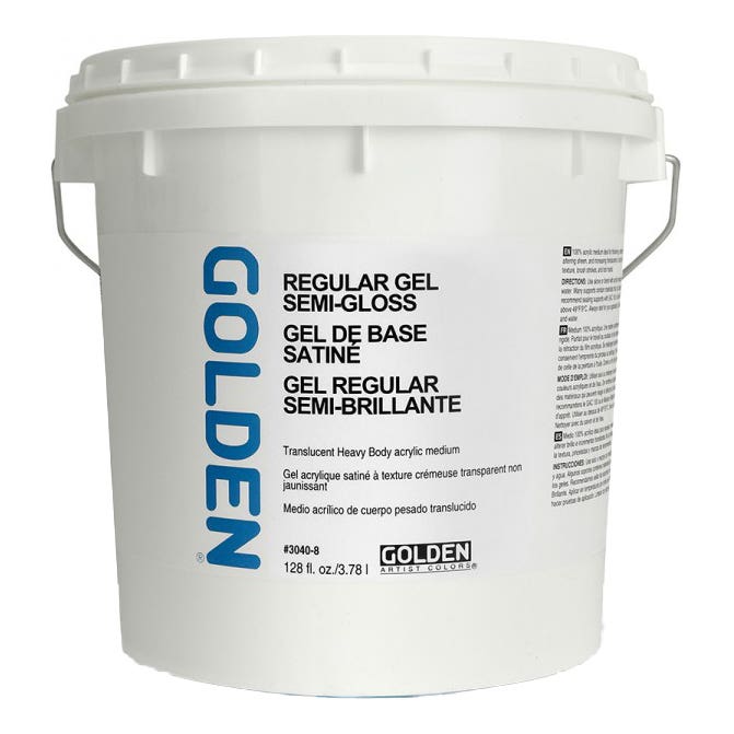 GOLDEN Acrylic Regular Gel Mediums
