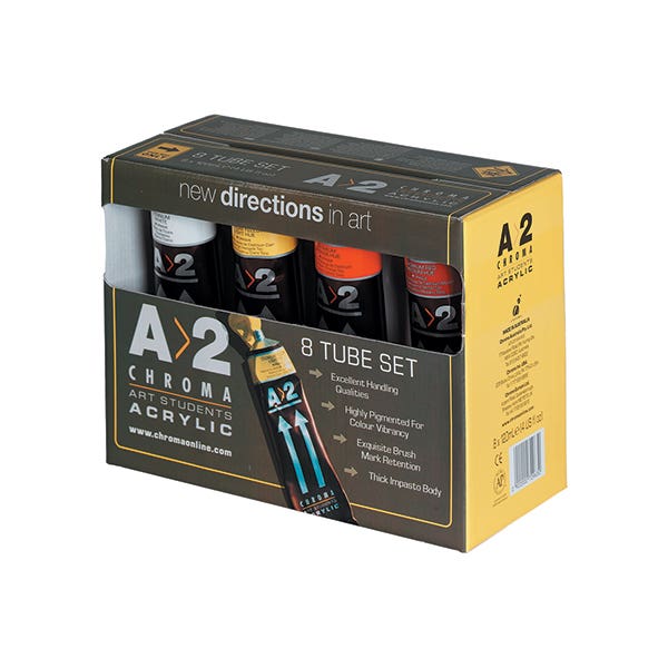 A>2 Art Students Acrylic Paint Sets