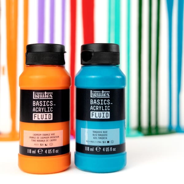 Liquitex Basics Fluid Acrylic Paints 118ml