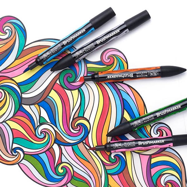 Winsor & Newton BrushMarker Sets of 12