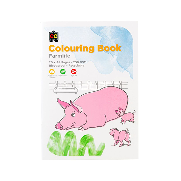 EC Colouring Book Farm Life