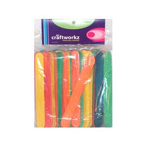 D&L Craft Jumbo Sticks Coloured Pack