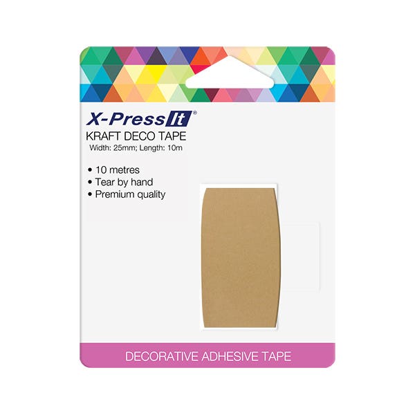 X-Press It Kraft Deco Tape Roll