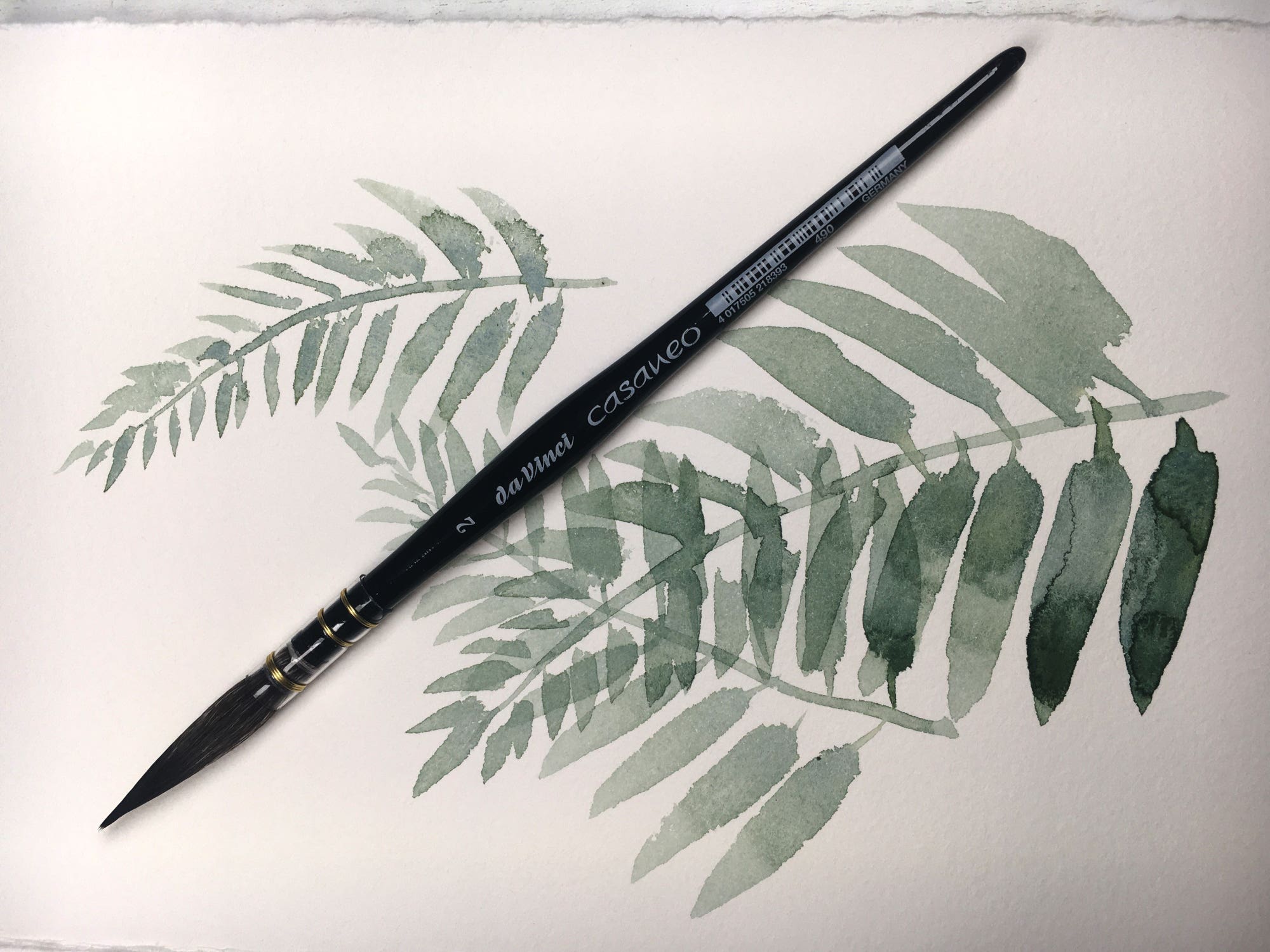 Da Vinci Casaneo 490 Synthetic Long Round Brushes