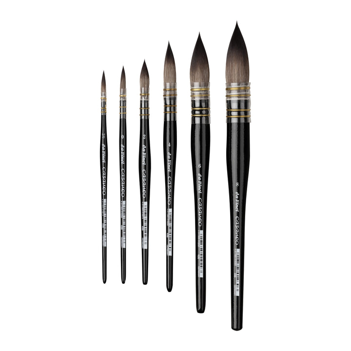 Da Vinci Casaneo 498 Synthetic Wash Brushes