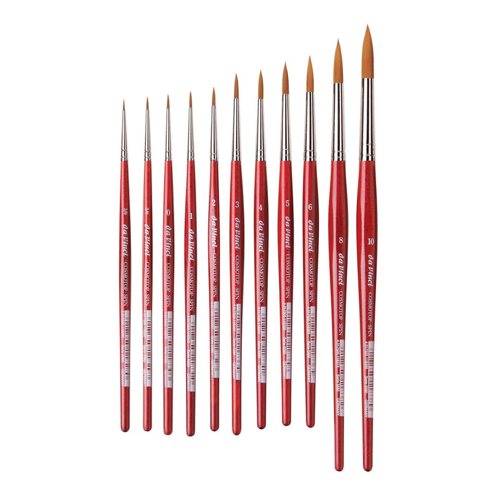 Da Vinci Cosmotop Spin 5580 Synthetic Round Brushes