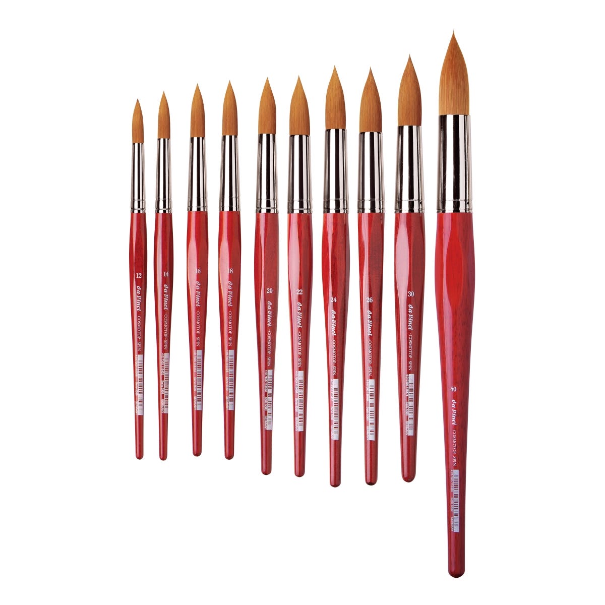 Da Vinci Cosmotop Spin 5580 Synthetic Round Brushes