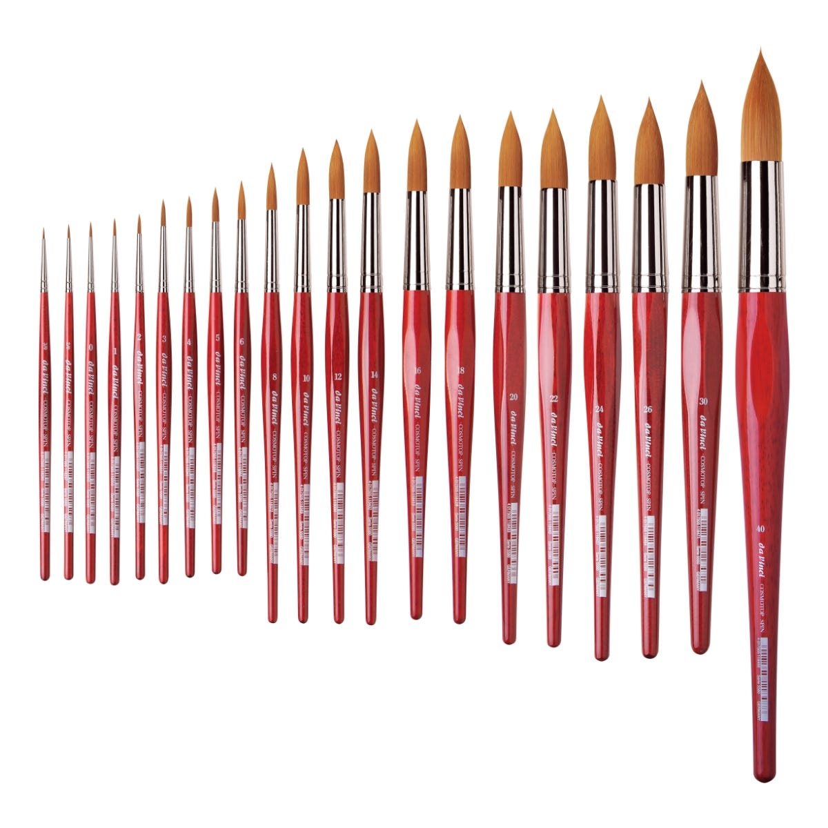 Da Vinci Cosmotop Spin 5580 Synthetic Round Brushes