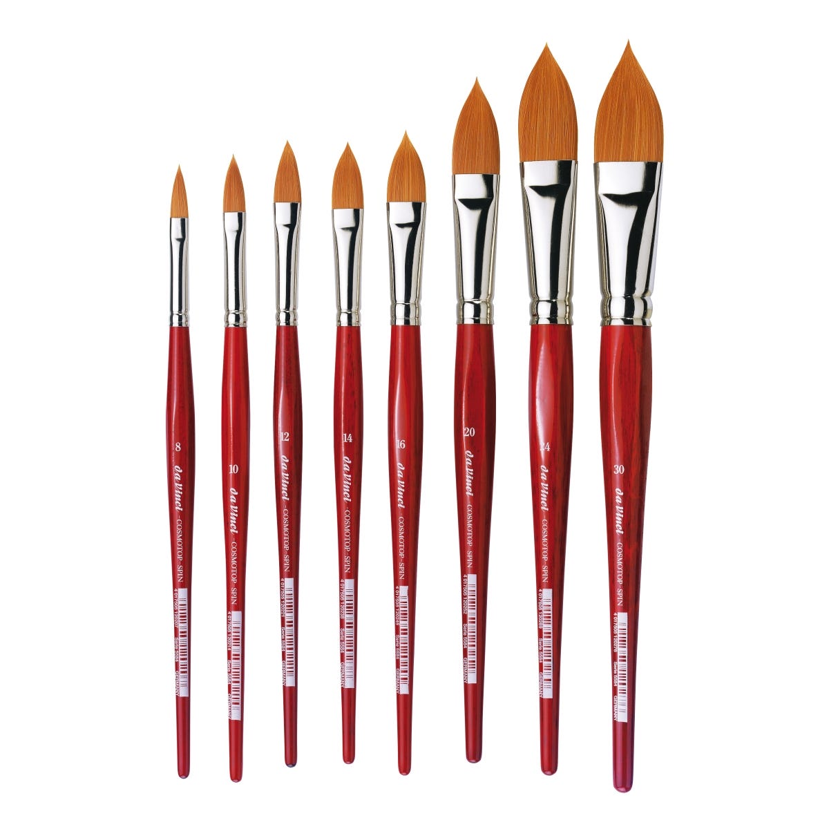 Da Vinci Cosmotop Spin 5584 Synthetic Oval Brushes