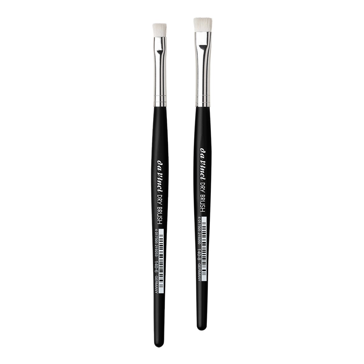 Da Vinci Dry Brush 140 Synthetic Flat Brushes