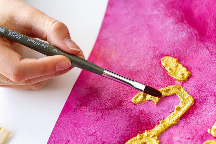Da Vinci Forte 365 Synthetic Filbert Brushes