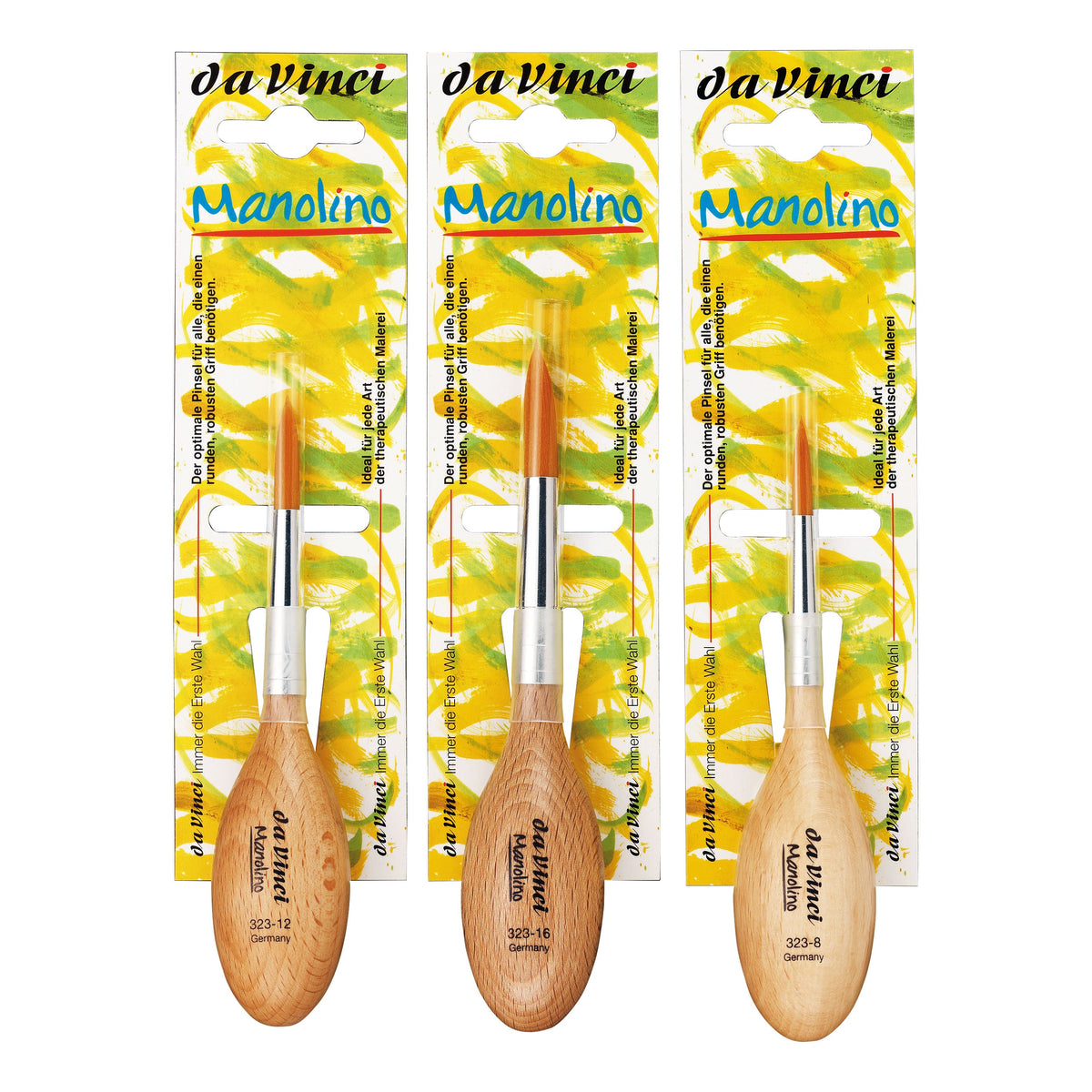 Da Vinci Manolino 323 Synthetic Round Brushes