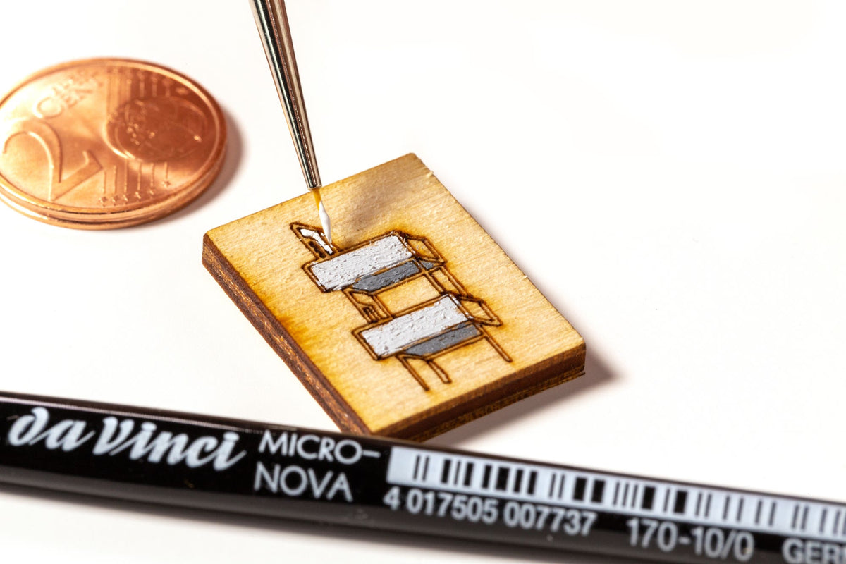 Da Vinci Micro Nova 170 Golden Synthetic Pointed Brushes
