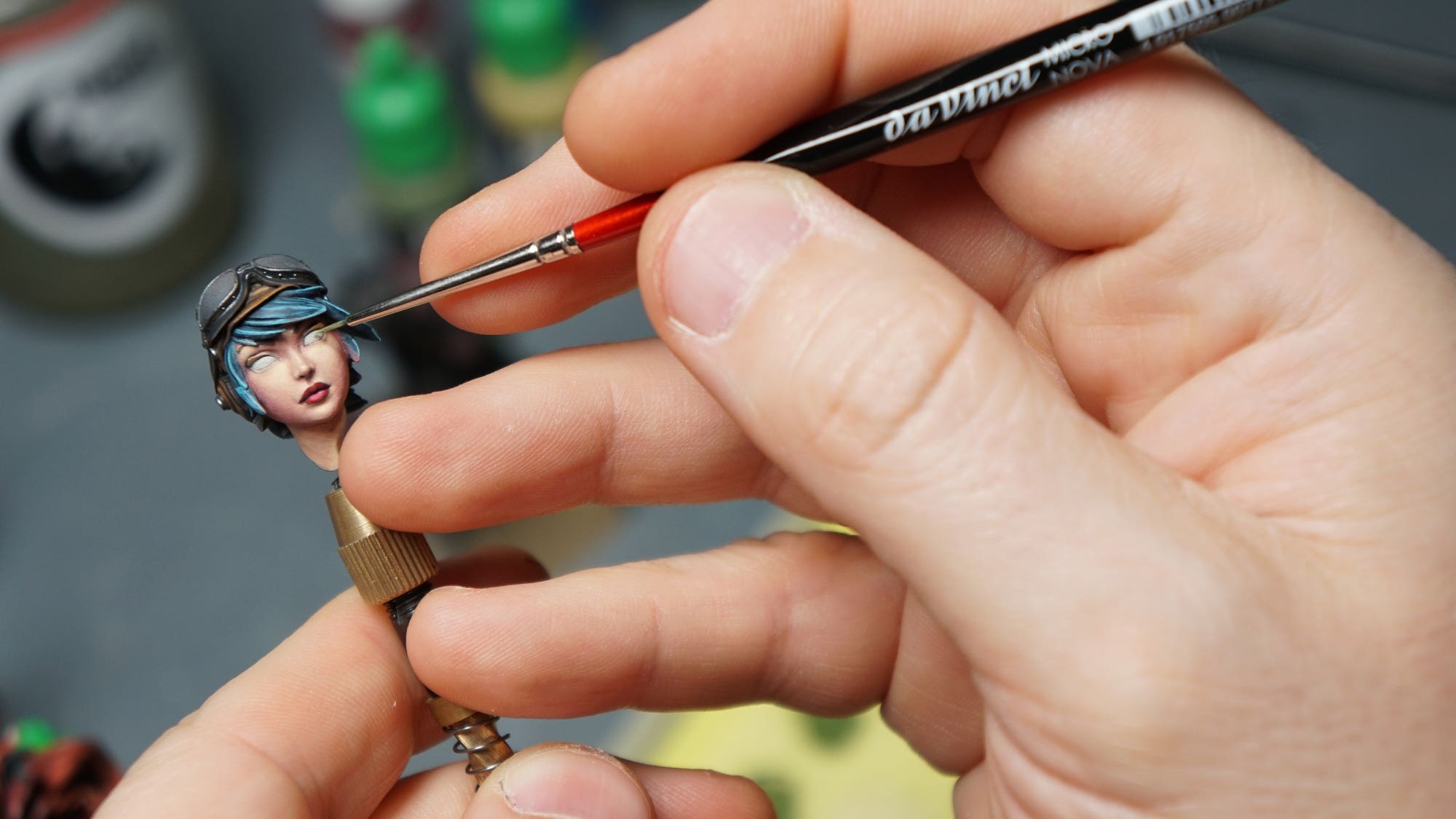 Da Vinci Micro Nova 170 Golden Synthetic Pointed Brushes