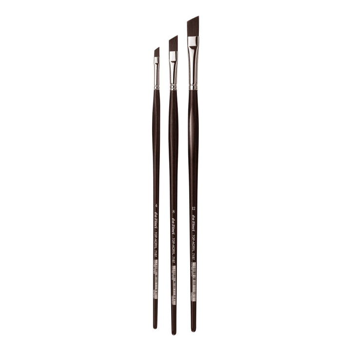 Da Vinci Top Acryl 7187 Synthetic Slanted Brushes