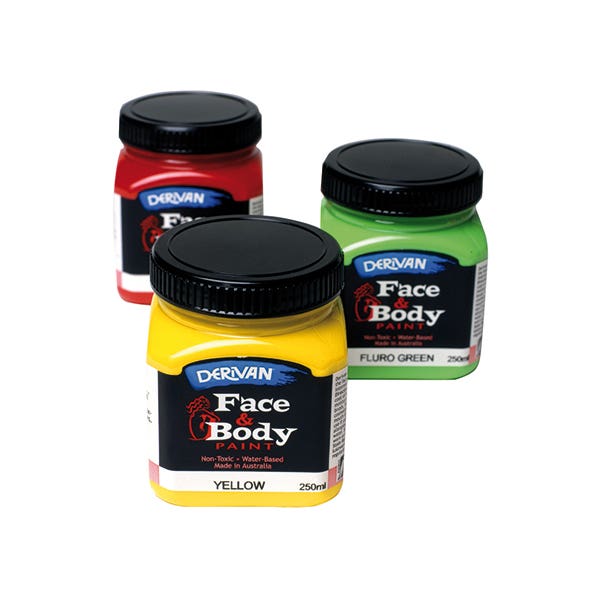 Derivan Face And Body Paints 250ml