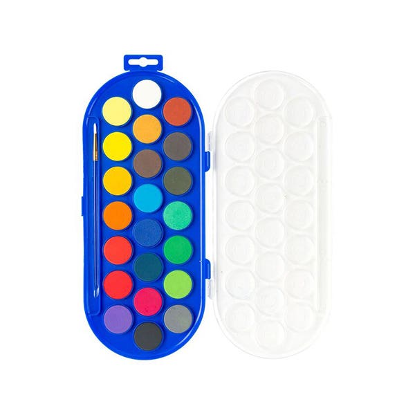 EC Paintbox With Clear Lid