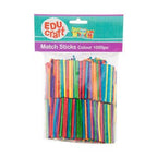 EDUcraft Match Sticks Coloured Pack 1000