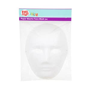 EDUcraft Paper Mache Face Masks