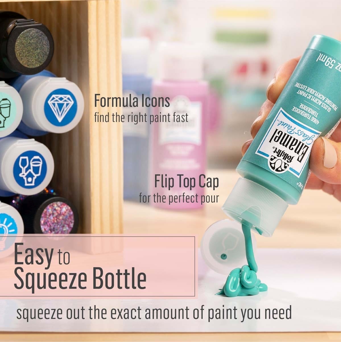 FolkArt Enamel Glass Paints 59ml