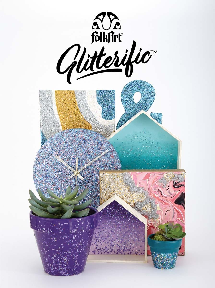 FolkArt Glitterific Acrylic Glitter Paints 59ml