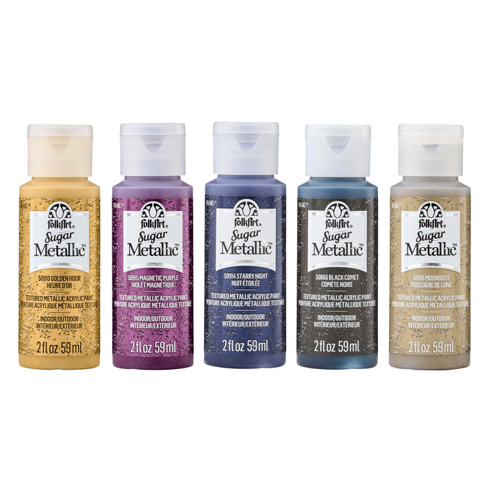 FolkArt Sugar Metallic Acrylic Paints 59ml