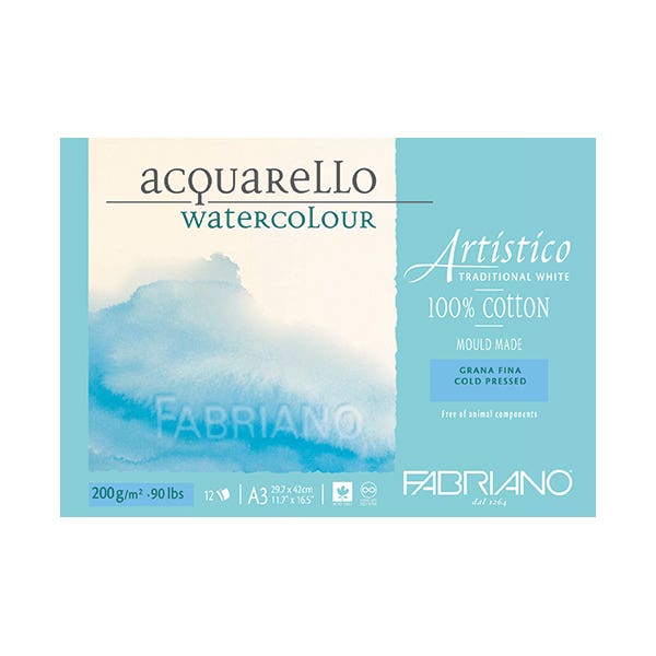 Fabriano Artistico Enhanced Watercolour Pads