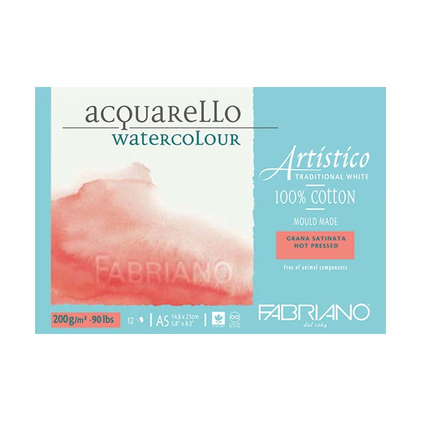 Fabriano Artistico Enhanced Watercolour Pads