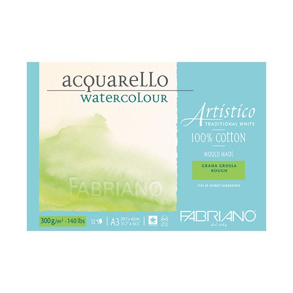 Fabriano Artistico Enhanced Watercolour Pads