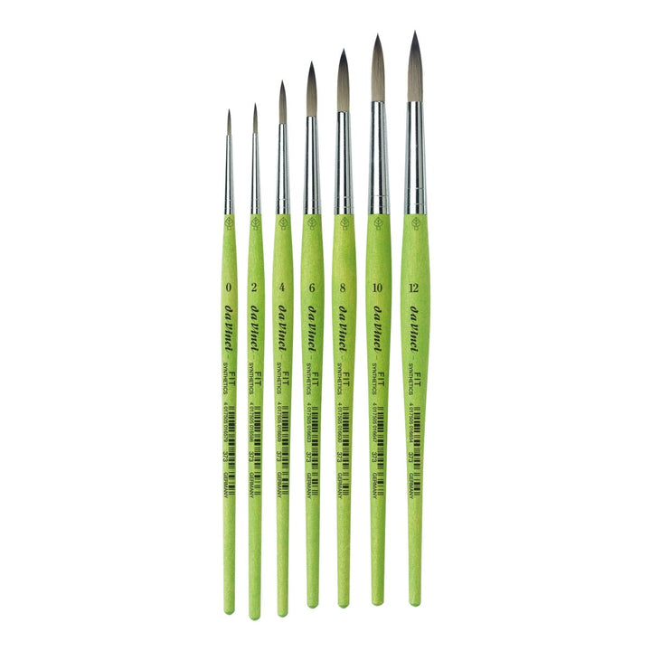 Da Vinci Fit 373 Synthetic Round Brushes