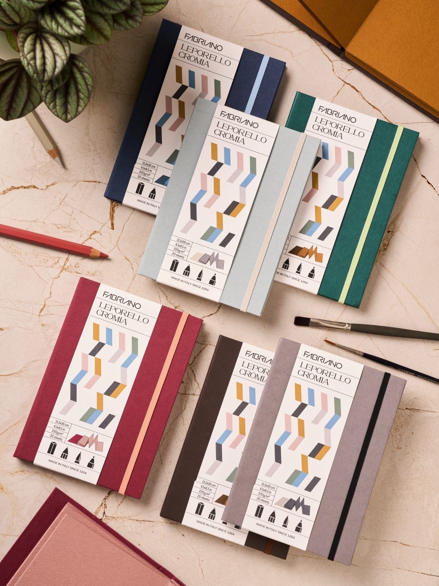 Fabriano Leporello Cromia Journals