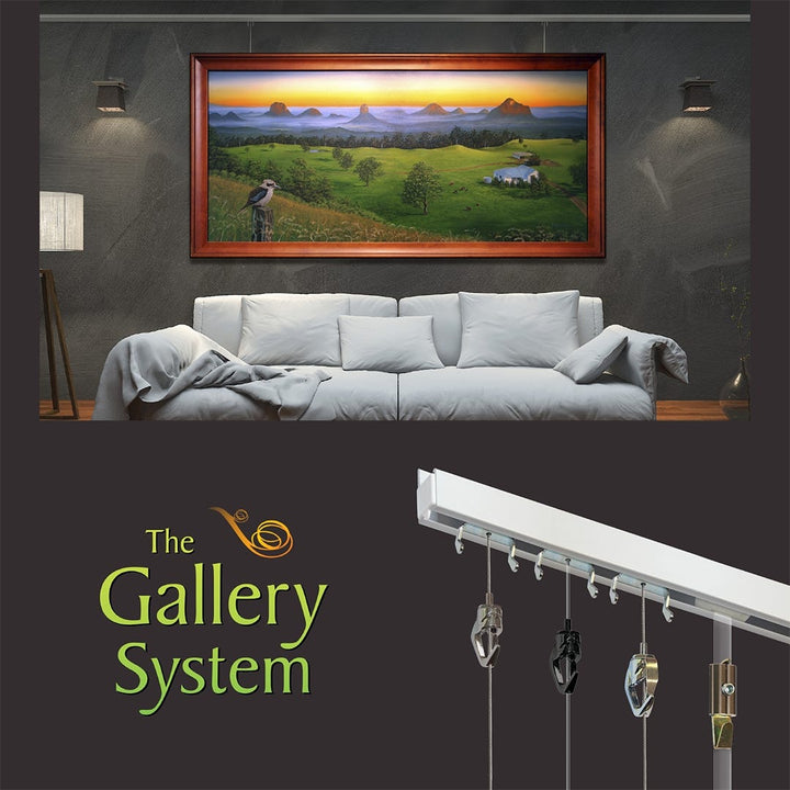 Gallery Hanging System Adjustable Hook