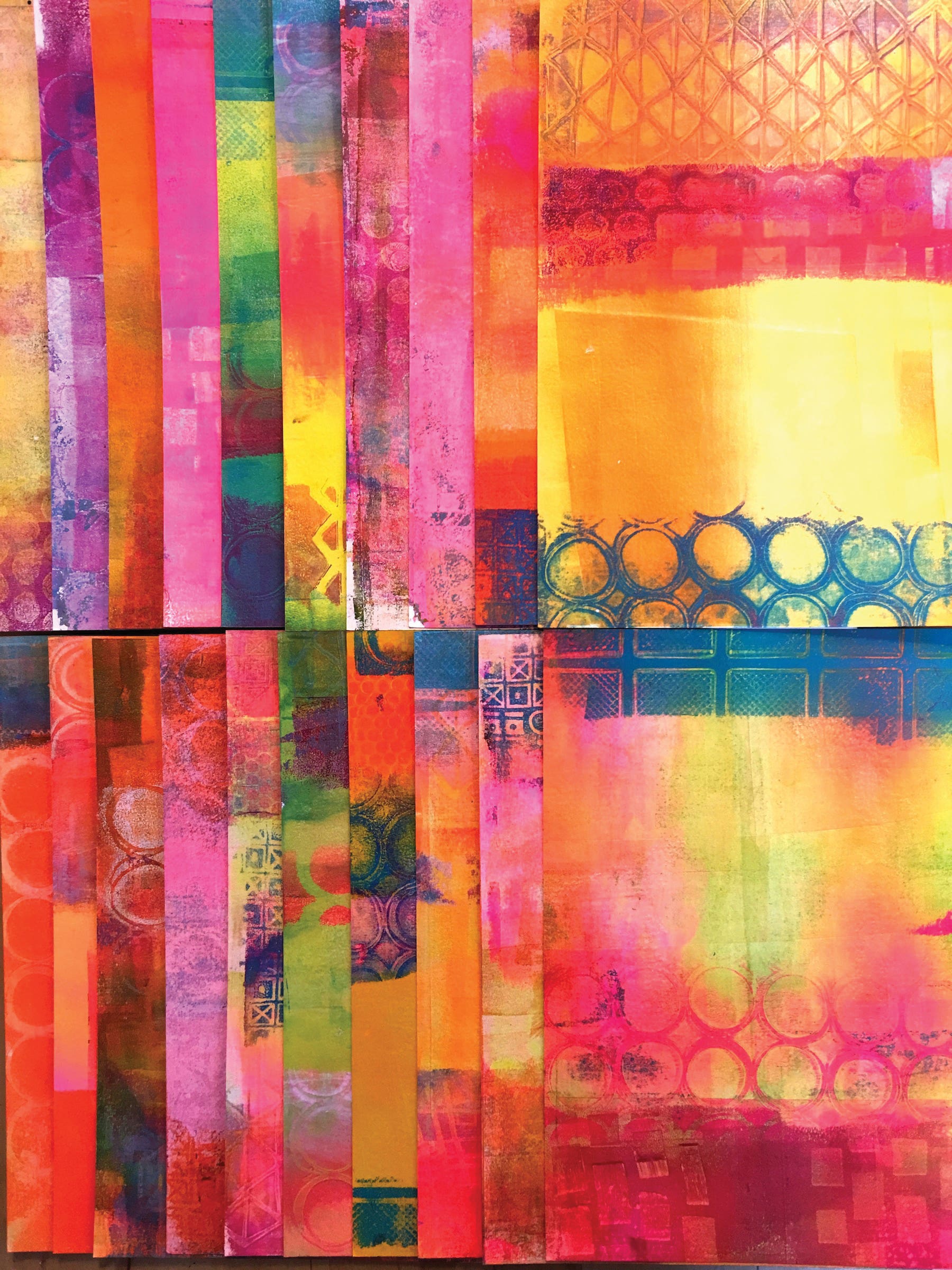 Gelli Arts Gel Printing Plates Classpack