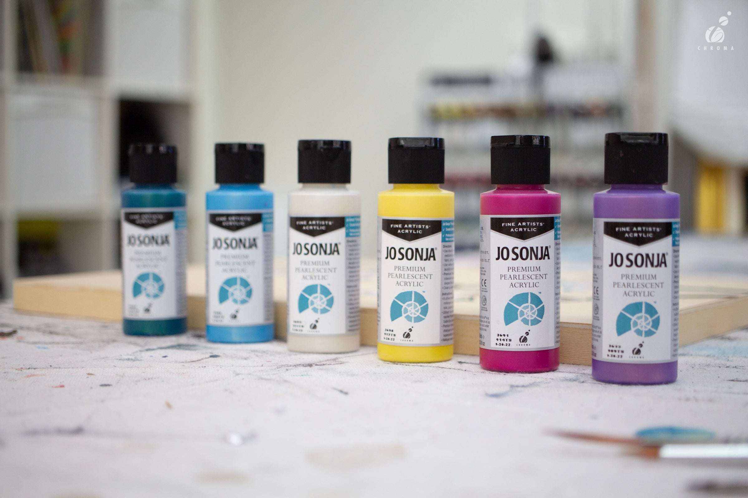 Jo Sonja's Artist Acrylic Paint Pearlescent Colours 60ml